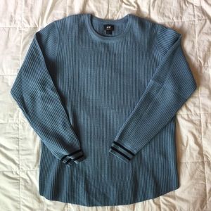 H&M Wool Blend Textured Sweater